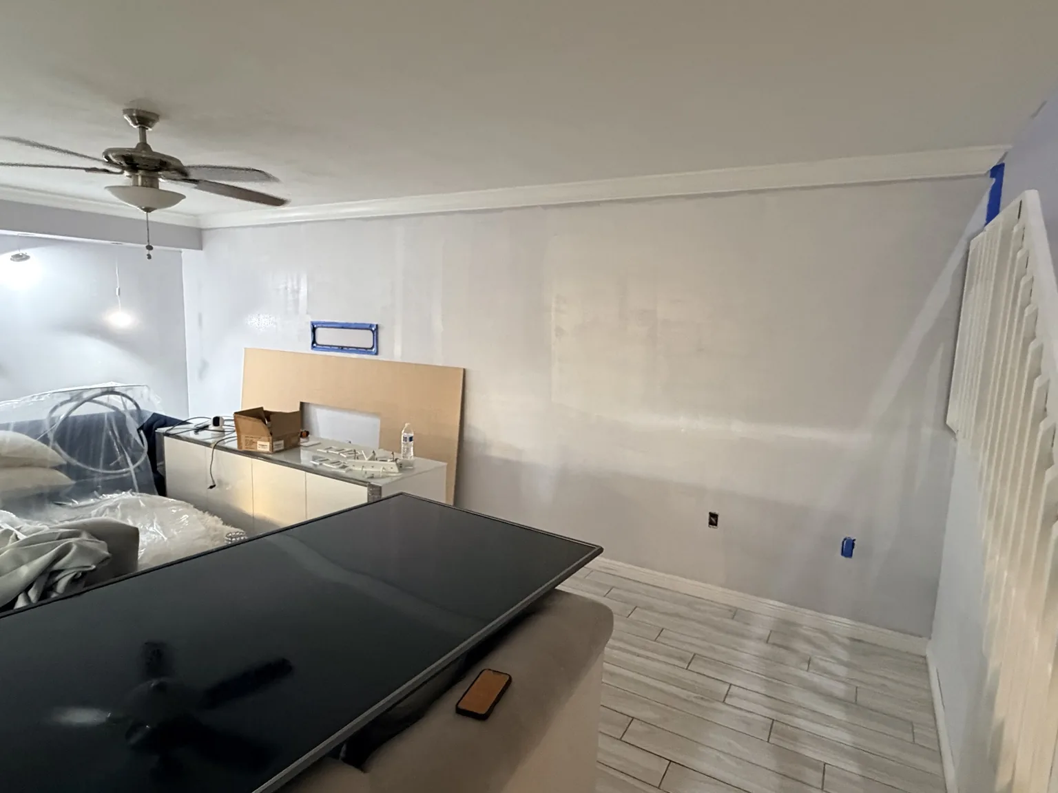 Drywall and wall preparation