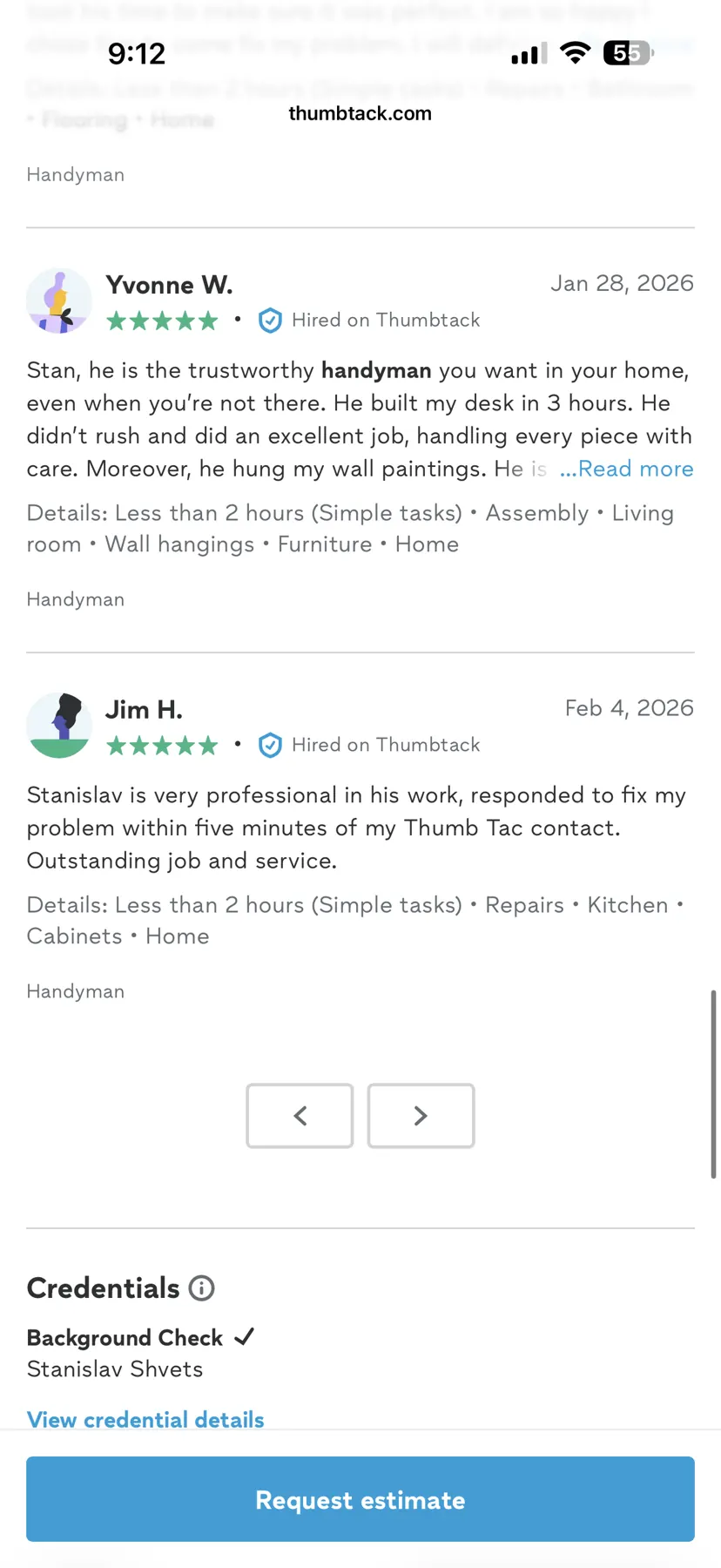 Customer reviews